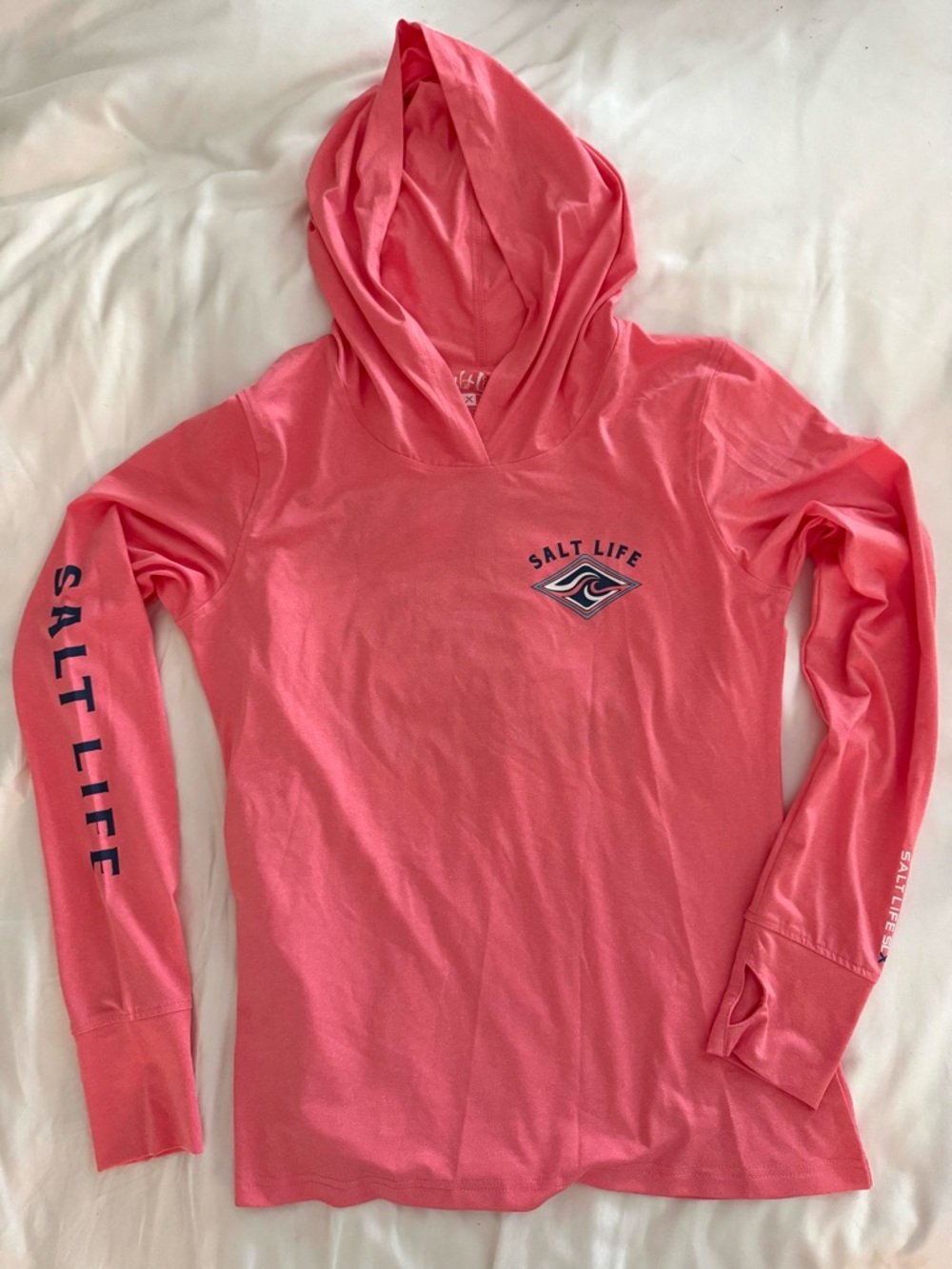 Salt Life Hooded Long Sleeve Performance  Shirt
